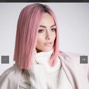 BELLAMI PINK SYNTHETIC WIG FELICA 15" STRAIGHT
